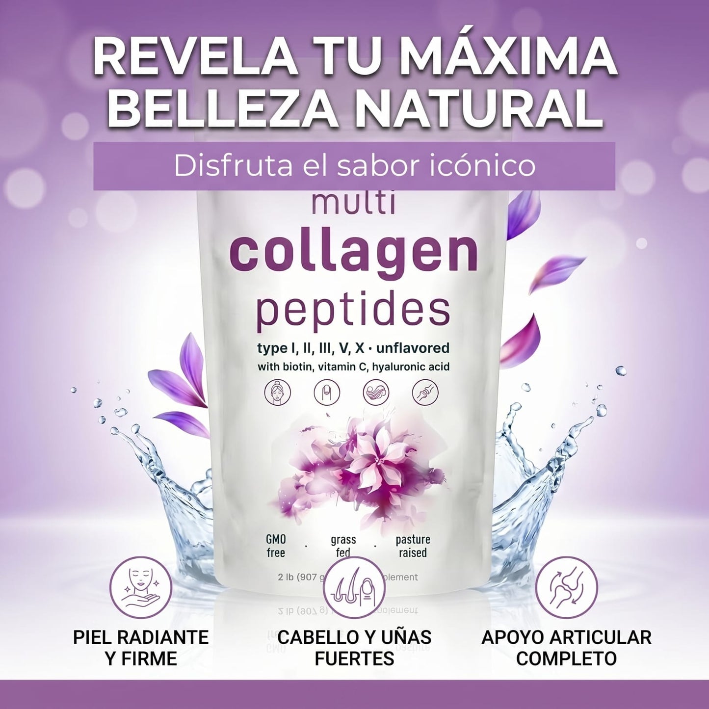 COLÁGENO PEPTIDES MULTI 450g