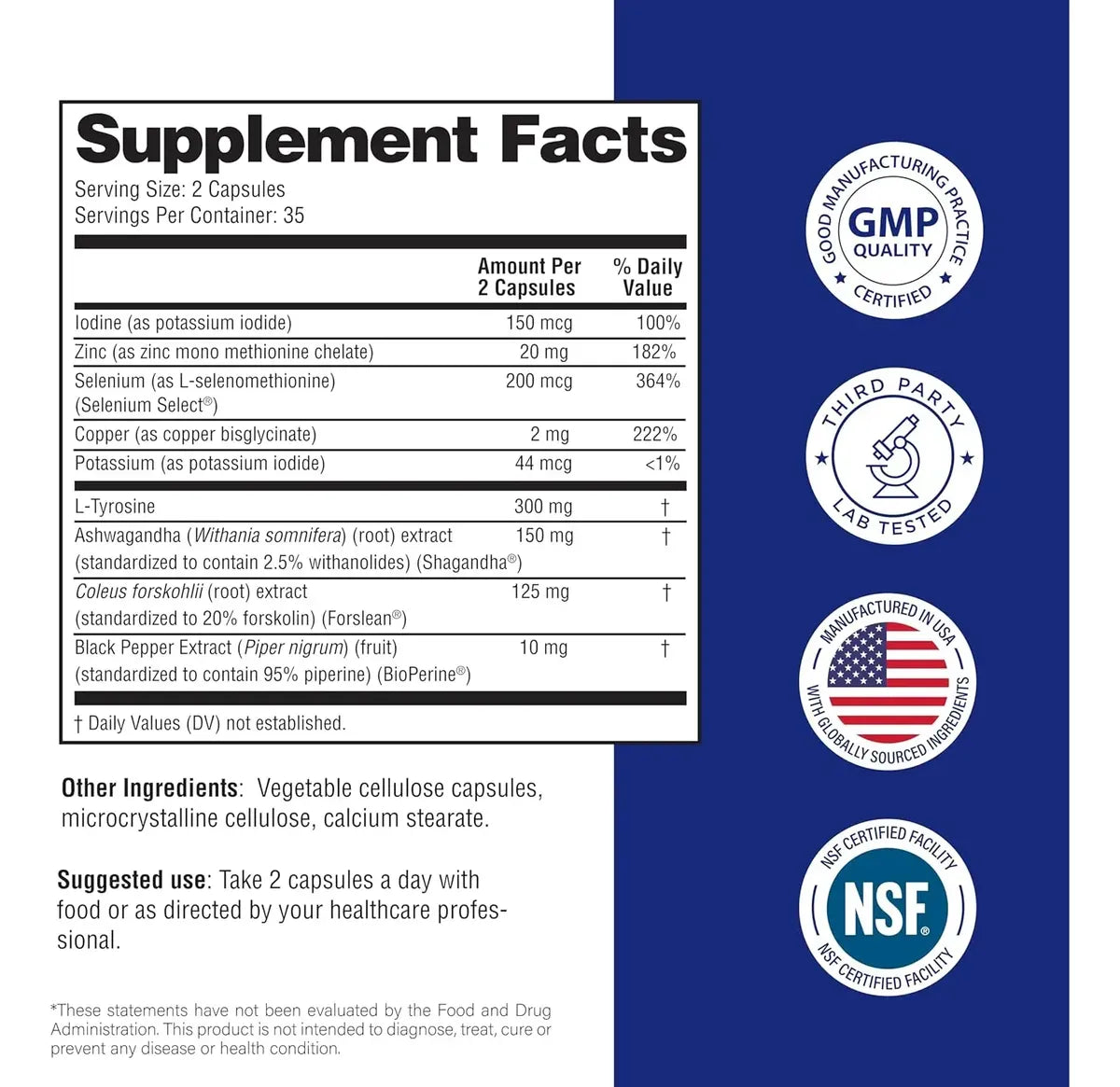 THYROID SUPPORT ENERGIA METABOLISMO