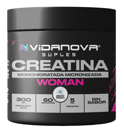 CREATINA MONOHIDRATADA 300g VIDANOVA
