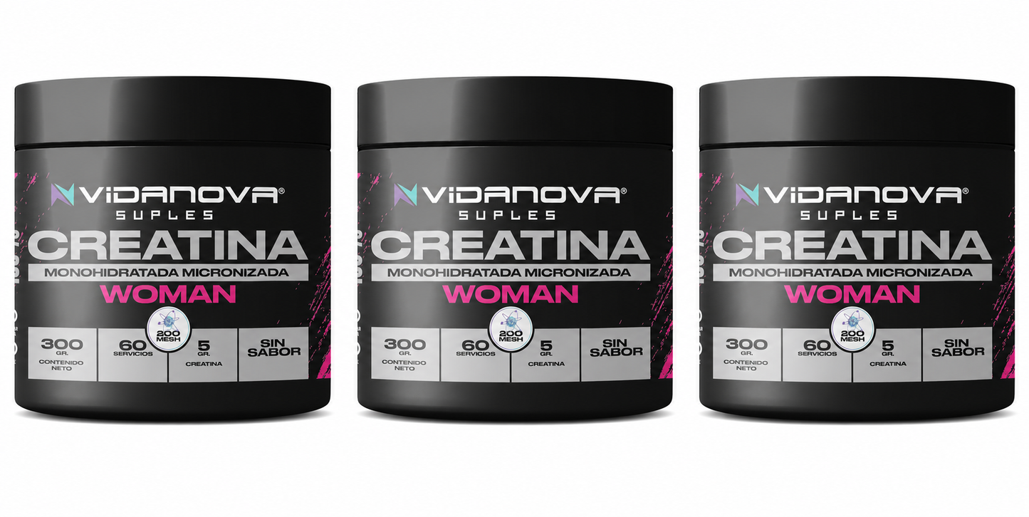 CREATINA MONOHIDRATADA 300g VIDANOVA