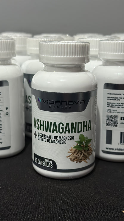 Ashwagandha + Magnesio 60 CAPS