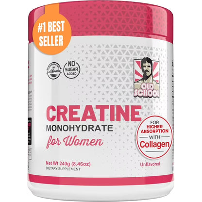 CREATINA MONOHIDRATADA 240g OLD SCHOOL LABS