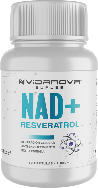 60 GOMITAS NAD+RESVERATROL ANTI-EDAD