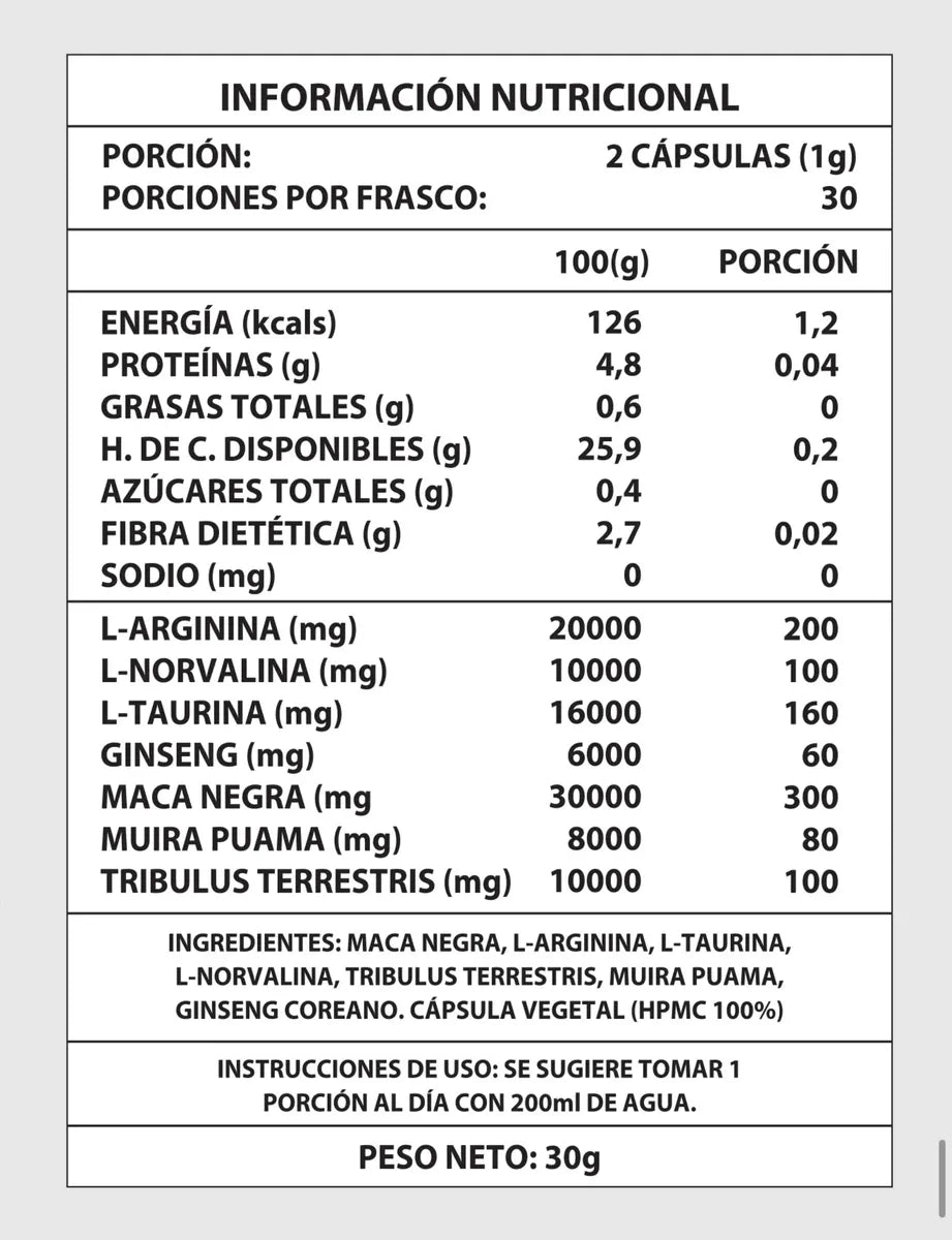 TESTO POWER 60 CAPS